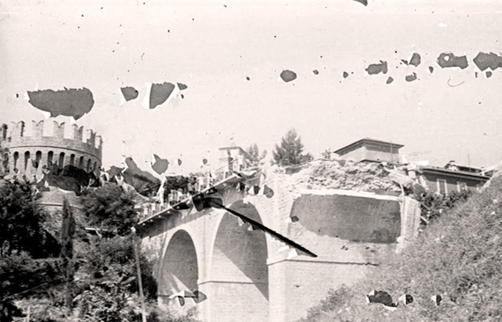 ponte san catervo bombardato 1944 2 foto giancarlo leggi