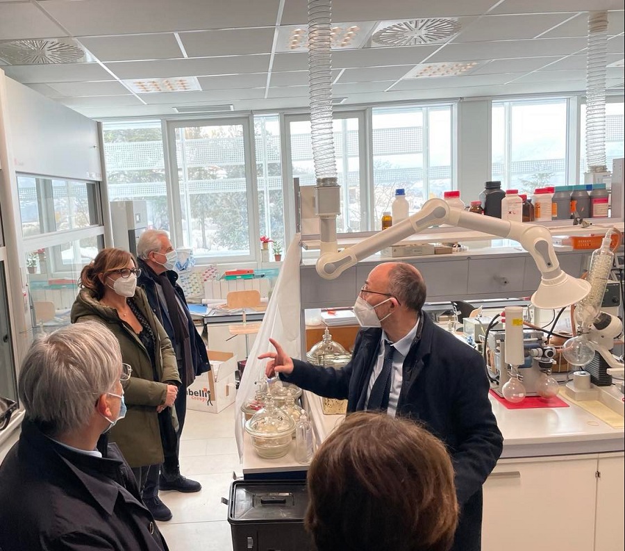 La visita ai laboratori Chip di Unicam