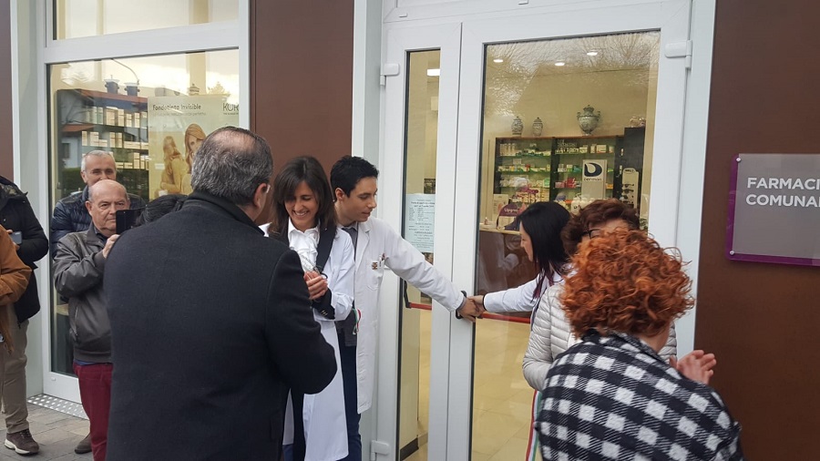 Il rpimo ingresso nella Farmacia