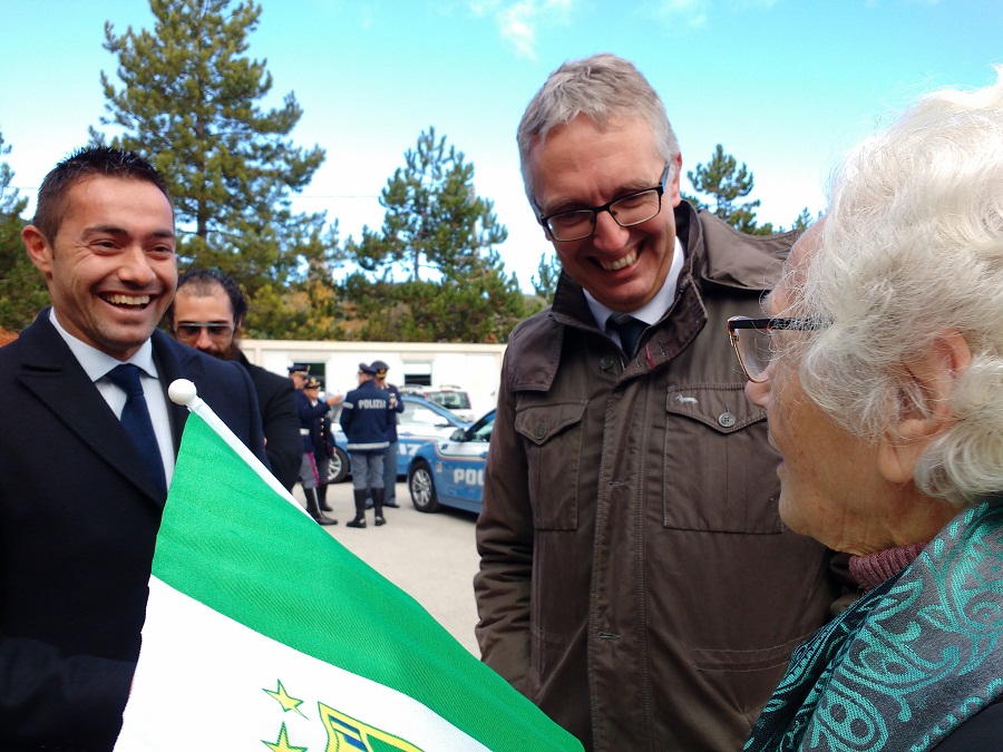 LA SIGNORA FERNANADA CON GENTILUCCI