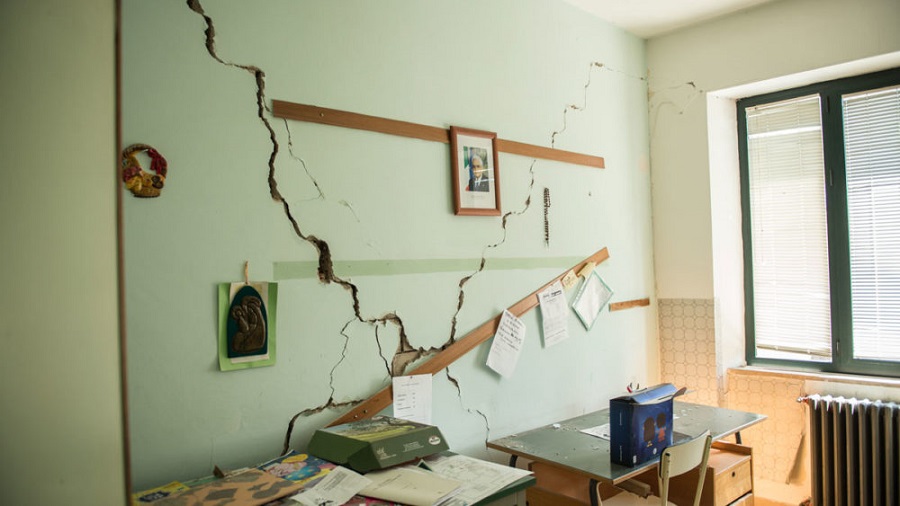 Scuola lesionata