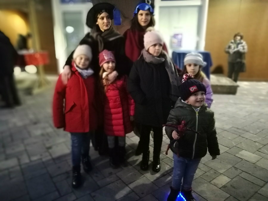 Torrone Le befane ei bambini