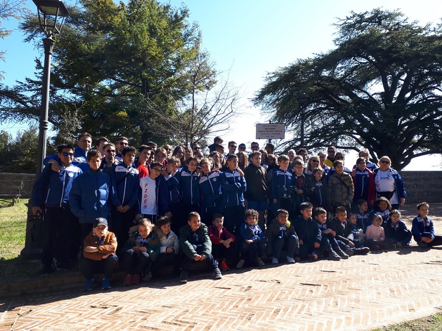 i ragazzi alla Rocca