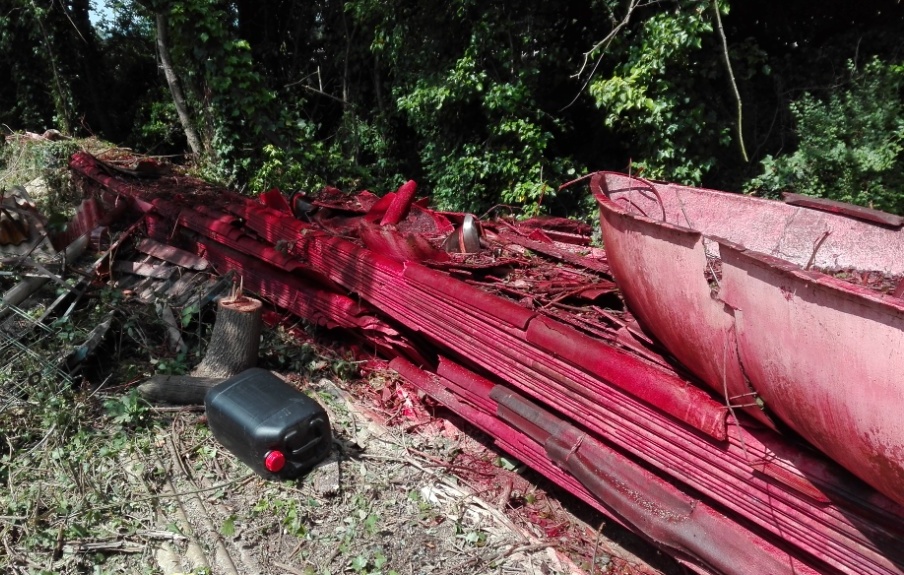 materiale sequestrato