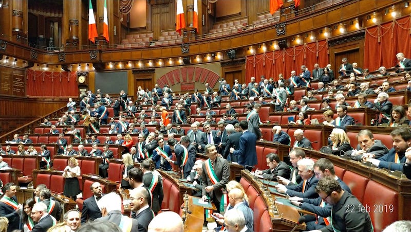 paoloni montecitorio