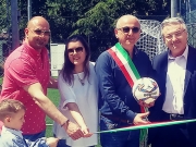 Inaugurato il rinnovato impianto polivalente "Nicol&ograve; Ceselli"