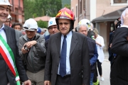 La visita a Visso del Ministro Bonisoli: "Un segnale per tenere alta l'attenzione"