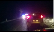 Ghiaccio in strada, incidente a San Ginesio