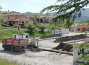 Camerino nuova sede comunale, partiti i lavori a Vallicelle
