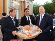 San Ginesio all'inaugurazione della mostra su Monet