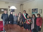 Festa per Adele "Lina" Rapagnani, la nonnina di San Ginesio