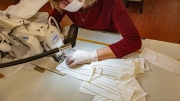 Efficacia mascherine. Test nei laboratori di Unicam e Univpm