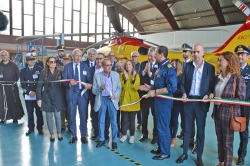 Elisoccorso, inaugurata la nuova base Hems all&#039;aeroporto di Falconara