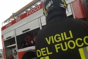 Tolentino, superstrada bloccata per un camper in fiamme