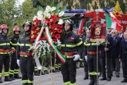 I pompieri della provincia ricordano i colleghi di Alessandria