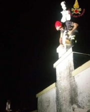 Macerata, messa in sicurezza la statua della Madonna al Don Bosco