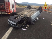 Carambola in superstrada, due feriti gravi