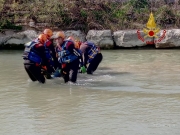 Rinvenuto cadavere nel fiume Potenza l'uomo scomparso nelle campagne potentine