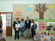 Donazione dei Lions di Matelica a favore della scuola dell'infanzia di Sefro.