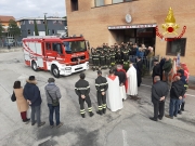 Un regalo per Santa Barbara: nuovo mezzo per i pompieri