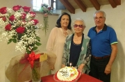 Cento candeline per Luigina Marcomeni Rosati