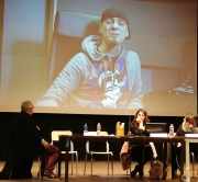 Intervento video di J-Ax a "Psyco Lab: Menti Indipendenti". In platea 600 studenti