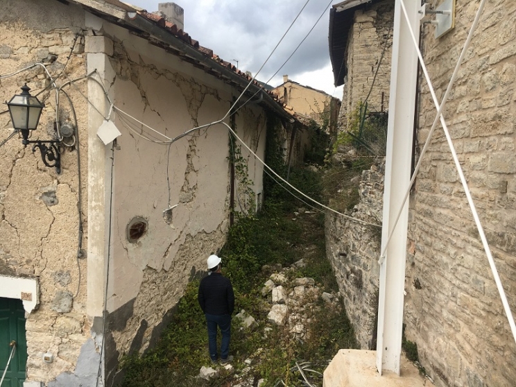 Demolizioni: interventi a Castelsantangelo sul Nera, Visso, Ussita e Pieve Torina