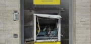 Esplode Bancomat alle poste di Treia, i banditi fuggono a mani vuote