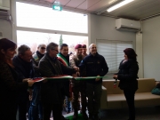 A Pieve Torina consegnati i primi moduli abitativi.  Errani:  Dobbiamo costruire un ritmo testardo per andare avanti