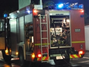 A fuoco un casolare