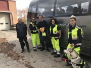 Contram Spa a sostegno dell'azione dell'unit&agrave; cinofila di protezione civile di Sefro.