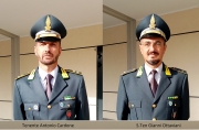 Guardia di Finanza. Il Ten. Cardone lascia il posto al S.Ten. Ottaviani