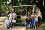 Dai tifosi del Parma, ecco per San Severino l&rsquo;altalena per disabili