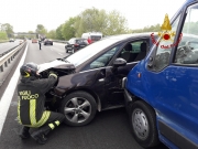 Ducato e Opel si scontrano. Un ferito in ospedale