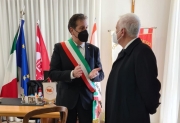 Il prefetto Ferdani in visita alle bellezze di San Ginesio
