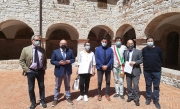 Pioraco: Ricostruzione e quartiere Madonnetta al centro della visita di Loffredo e Castelli