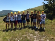 Insegnanti e studenti a scuola di Geoscienze in Unicam