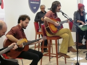 Pienone di studenti per l'incontro con i Baustelle all'universit&agrave; di Camerino