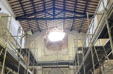 Pieve Torina, al via i lavori di risanamento della chiesa di Sant&#039;Agostino
