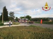 Scontro sulla Cingolana, muore motociclista