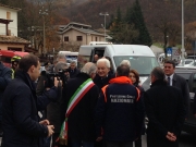 Il presidente Mattarella ha visitato Ussita