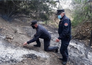 Individuato il 63enne che ha innescato l'incendio di Mogliano