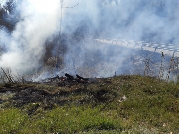 Incendi in provincia, diverse squadre dei Vigili del fuoco impegnate sul territorio