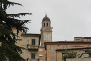 Maltempo, danneggiato l&rsquo;orologio della Torre dei Tempi