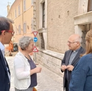 Rappresentanti della commissione europea del FESR in visita al Ma.Rec