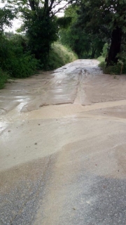 Maltempo: disagi e allagamenti a San Severino