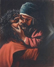 Icone ispirate a &ldquo;La passione della Bura&rdquo; diventano stazioni della via crucis