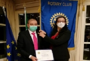 A Mauro Canil il Premio Paul Harris del Rotary Club
