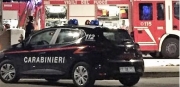 Tolentino, piccolo incendio fra auto