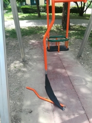Nuovo parco giochi: vandali in azione